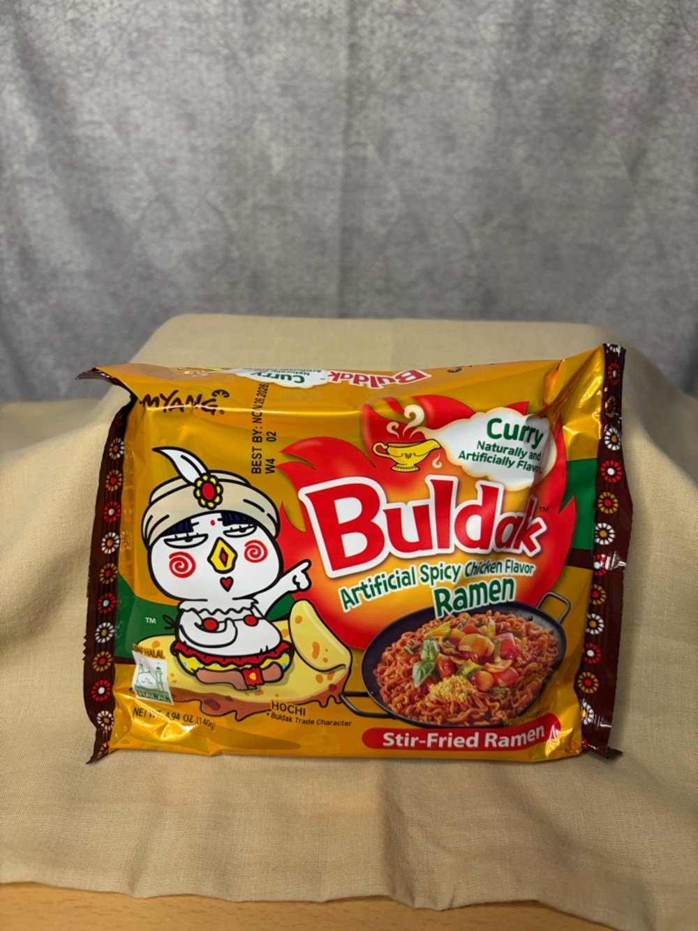 🌶 RARE BULDAK CURRY RAMEN single pack